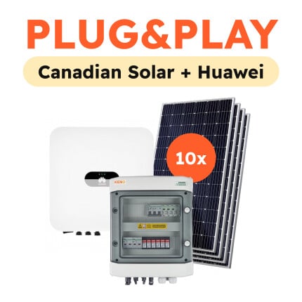 5,75kWp Plug&Play fotovoltaický set, On-grid Huawei