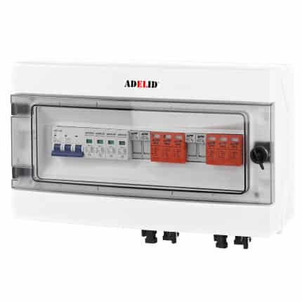 FV DC/AC rozvodnice pro fotovoltaiku, 2 stringy, typ 1+2, PV 1200V DC