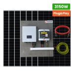 Systém pro ohřev vody 3150W - fotovoltaický ohřev bojleru (TUV)