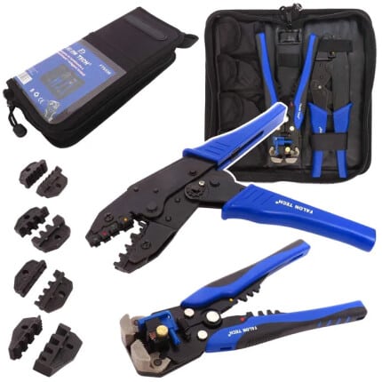 Kleště na fotovoltaické konektory MC4 – sada