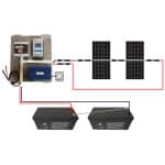 24V/1500VA Ostrovní fotovoltaický systém 900Wp 200Ah - Obrázek 2