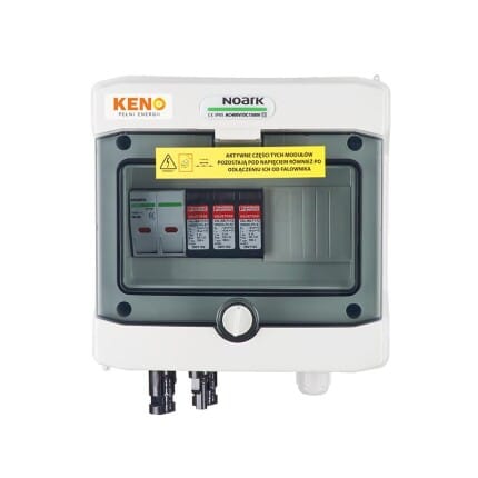 DC Rozvodná skříň pro fotovoltaiku, 1x string, 15A, typ T1 T2