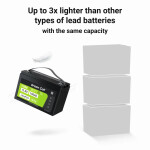 LiFePO4 baterie 80Ah 12,8V Green Cell 1024Wh - Obrázek 8