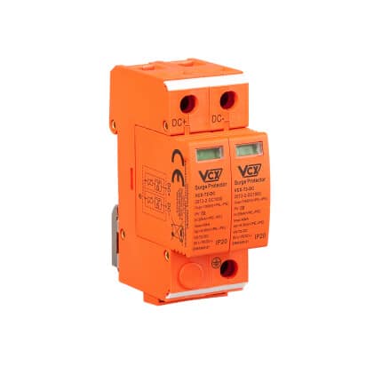 DC Přepěťová ochrana T2 2P VCX pro fotovoltaiku (B) 40kA