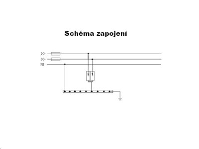 DC Přepěťová ochrana T2 2P VCX pro fotovoltaiku (B) 40kA - Obrázek 6