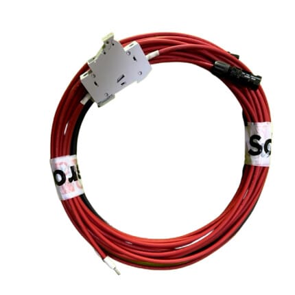 Solární kabel 4mm² s pojistkovým vypínačem DC 16A