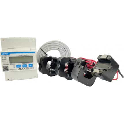 Trojfázový Smartmeter Solax/Deye DTSU666CT + 3xCT200/5A 25mm