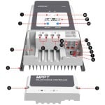 MPPT solární regulátor EPever 200VDC/100A 10420AN - Obrázek 4