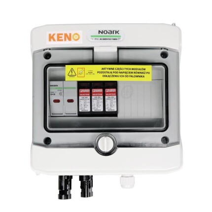 DC Rozvodná skříň pro fotovoltaiku, 1x string, 15A, typ 2