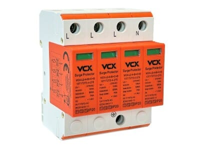 AC Přepěťová ochrana T1T2T3 4P VCX (B+C+D) 7kA