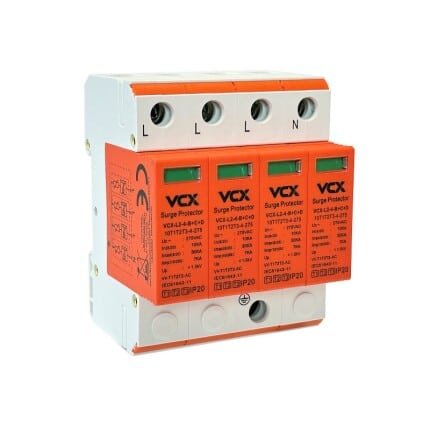AC Přepěťová ochrana T1T2T3 4P VCX (B+C+D) 7kA