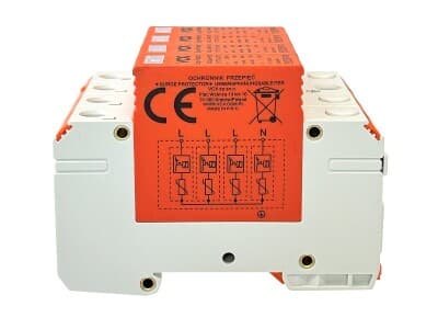 AC Přepěťová ochrana T1T2T3 4P VCX (B+C+D) 7kA - Obrázek 2