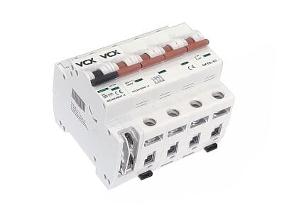 Odpínač s vypínací spouští VCX PV 4P 32A 1000V DC - Obrázek 2