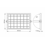 LED solární reflektor, 1000lm, dálkové ovládání - Obrázek 10