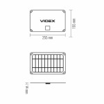Přenosná solární nabíječka, 5W, VIDEX - Obrázek 5