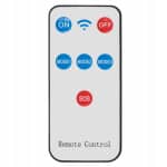 Solární LED světlo s FV panelem, dálkový ovladač, 36W - Obrázek 7