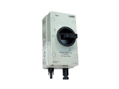Odpojovač DC/DC AZO DIGITAL pro fotovoltaiku 32A / 1000VDC se zhasínací komorou - Obrázek 3