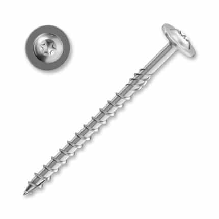 Vrút do dřeva 8×50, nerez