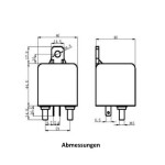 Izolační relé WT662 12V 200A Westech - Obrázek 4