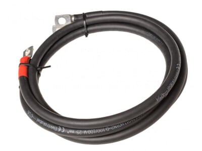 Kabel na propojení baterií 25mm², 100cm, M8