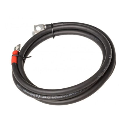 Kabel na propojení baterií 25mm², 100cm, M8