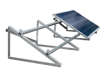 Nosná konstrukce pro 2x FV panel na plochou střechu nebo zem, 15-35° nastavitelná - Obrázek 4