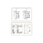 Proudový chránič Gacia typ B, 40A, 30mA, 10kA - Obrázek 2