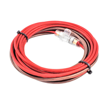 Sada kabelů 6mm² pro připojení baterie a regulátoru s pojistkou