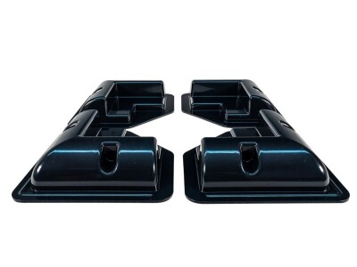 Sada rohových držáků solárního panelu pro karavan, černá